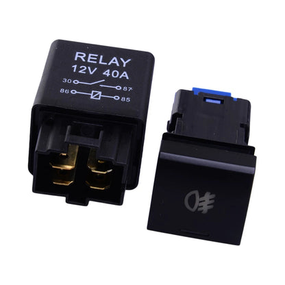 H8 H11 Fog Light Wiring Harness 40A Relay Switch for Toyota (New)