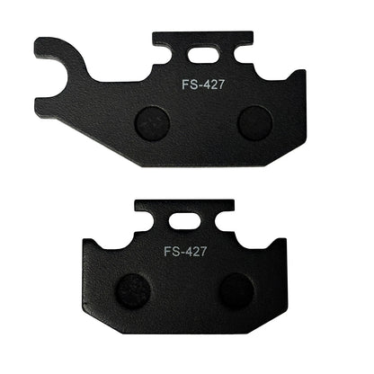 Rear Semi-Metallic Brake Pads for Yamaha Kodiak 400 (2000–2002, 2005–2006)