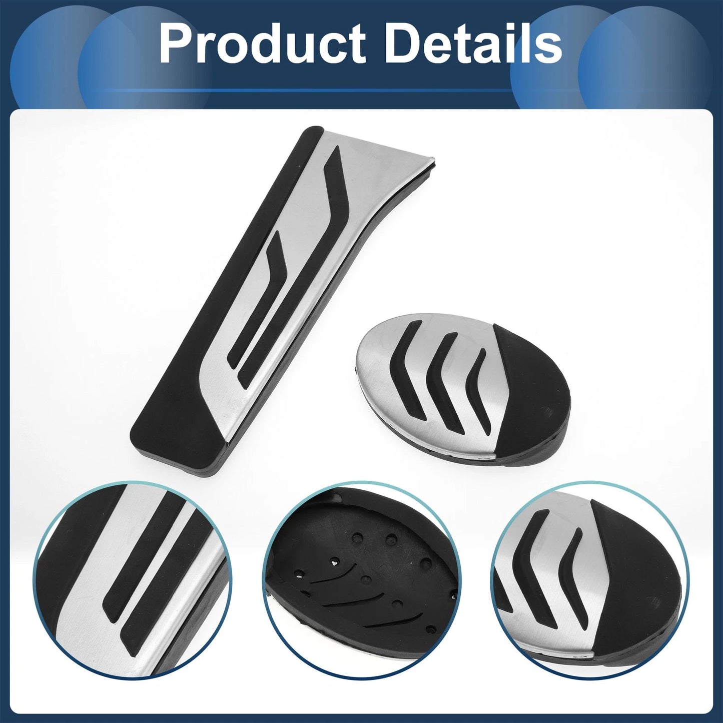 Automatic Footrest Pedals Cover for BMW X1 F48 (2016-2022)