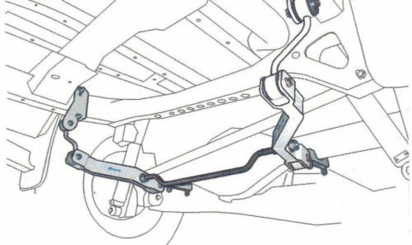 Sway Arm Rear Suspension Anti Roll Bar Kit for Mitsubishi L200 Triton (2005-)