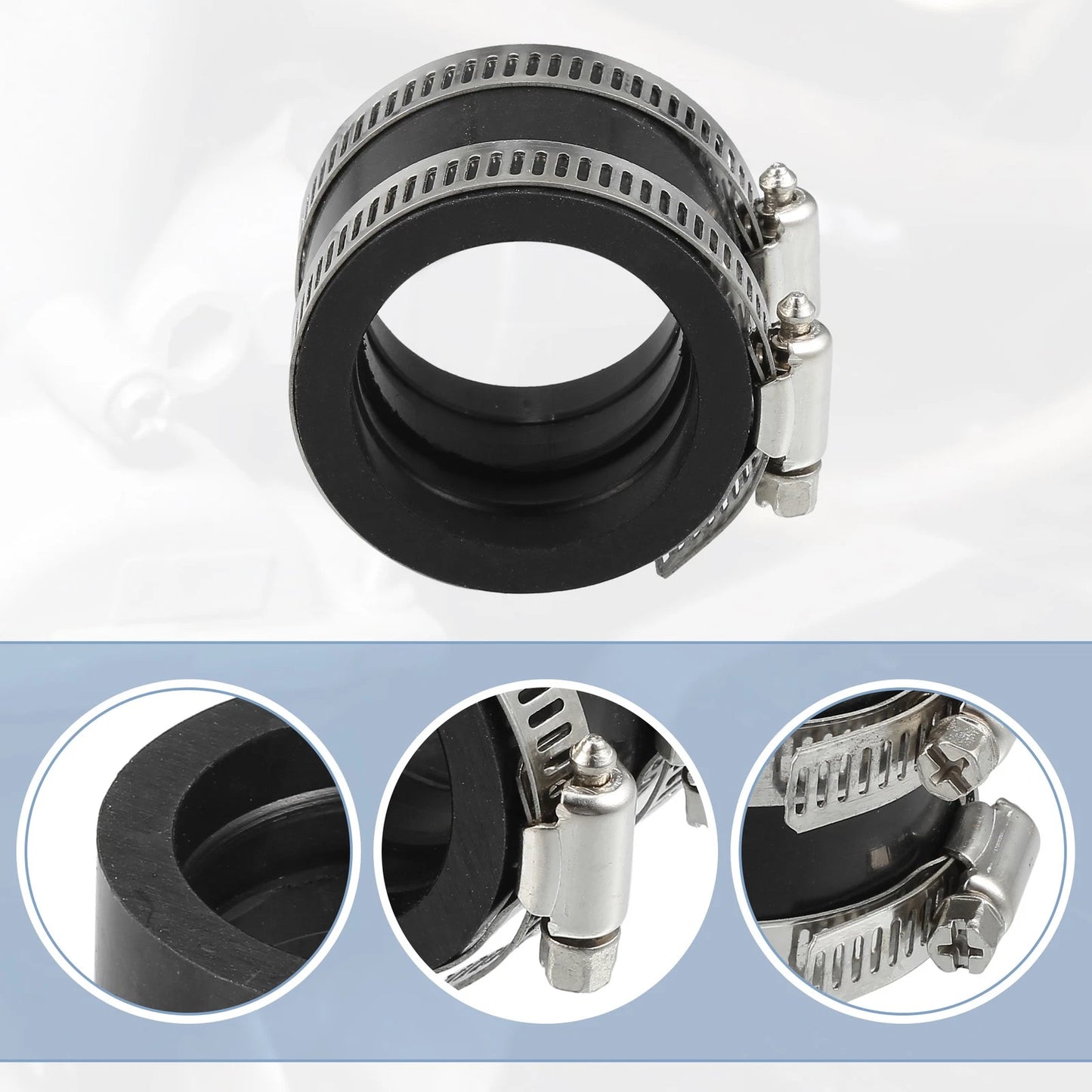40mm ID / Carburetor Intake Manifold Pipe Adapter for Motorcycle