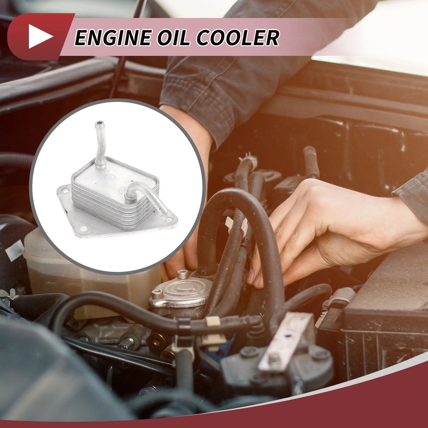 Engine Oil Cooler for Hyundai Santa Fe (2012)