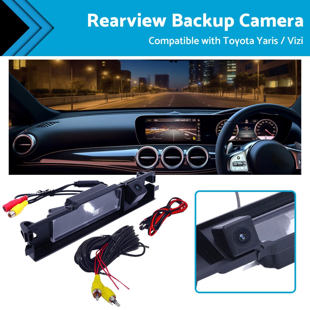 Reverse Rear View Backup Camera for Toyota Yaris Vizi (2006-2012)