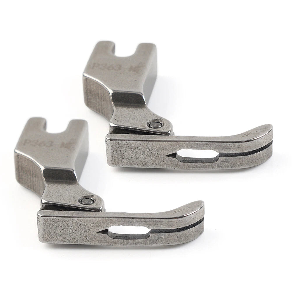 Narrow Zipper Foot 2 x for JUKI DLN-415 DLN-5410 (No Year Available)