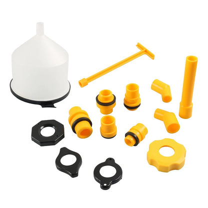 Radiator Coolant Filling Funnel Kit for Auto Cooling System (Fits Most Vehicles)