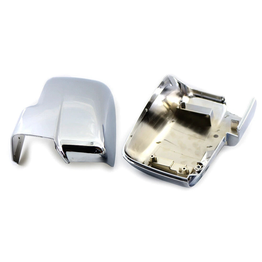 Chrome Mirror Covers with Turn Signal Cutout for Dodge Ram 1500 (2013-2018)