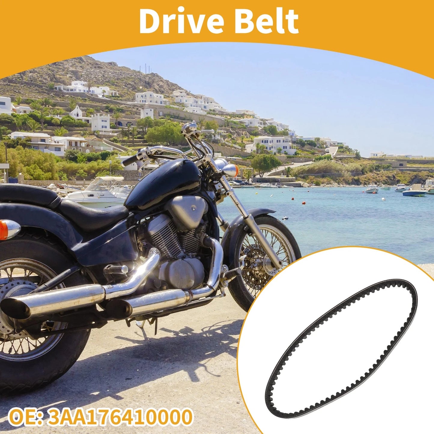 Drive Belt V-Belt for Yamaha CS50 Jog R (2002–2015)