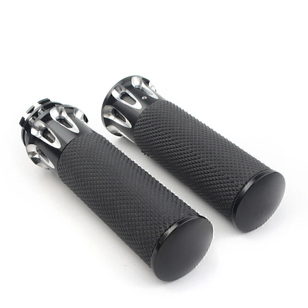 1'' Handle Bar Hand Grip for Harley Touring, Street Glide, Softail, Dyna