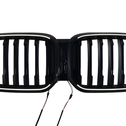 Grille for BMW X3 X4 2022-2024 Black LED (2022-2024)