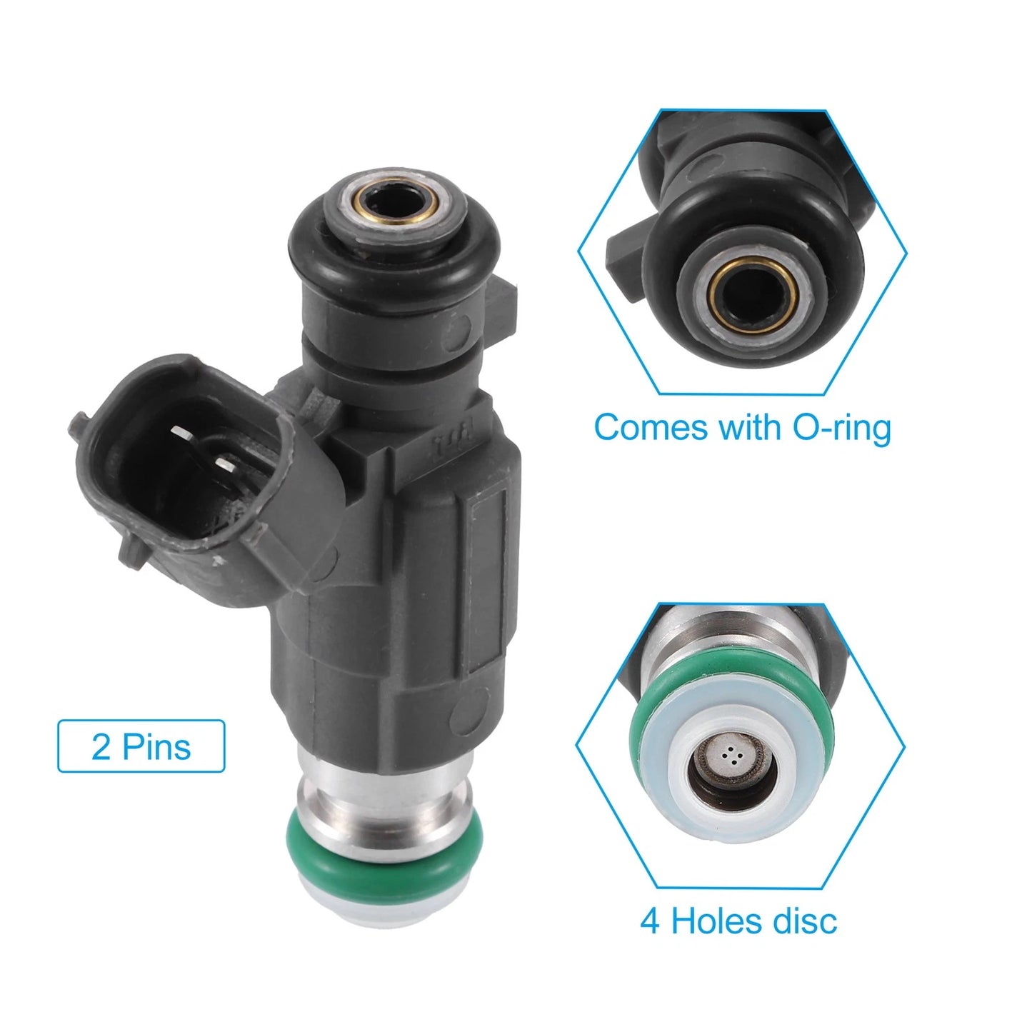 4 Pcs Fuel Injector for Nissan 350Z 3.5L (2003-2005)