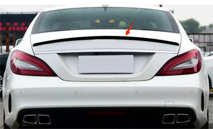 Rear Boot Spoiler Wing Glossy Black for Mercedes-Benz CLS Class (2012-2017)