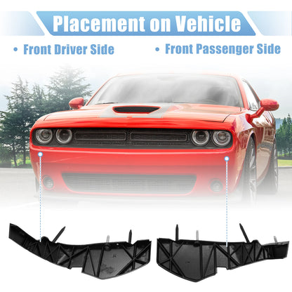 Bumper Brackets Cover Kit for Dodge Challenger (2015 - 2021)