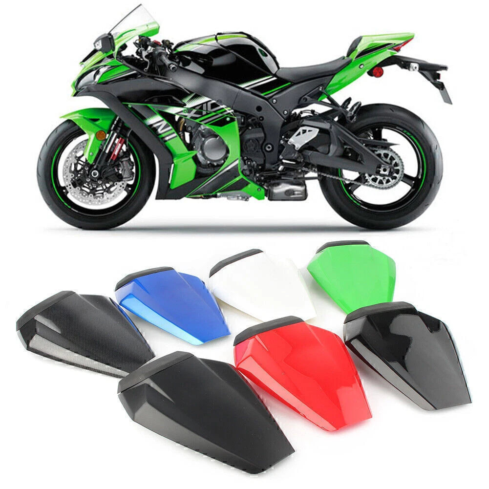 Rear Seat Cover Cowl for KAWASAKI Ninja ZX-10R (2016-2024) Black