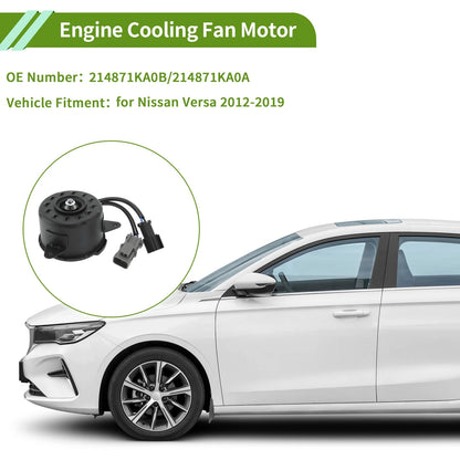 Radiator Fan Motor for Nissan Versa (2012-2019) 1 Pc