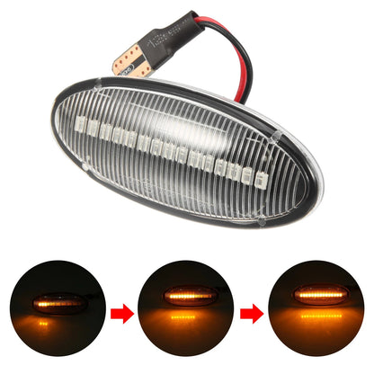 Clear Side Marker Lights Assembly for Nissan (2000-2006)