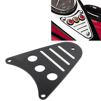 Black Dash Plaque Cover for Kawasaki Vulcan 1500 VN1500 (1996-2007)
