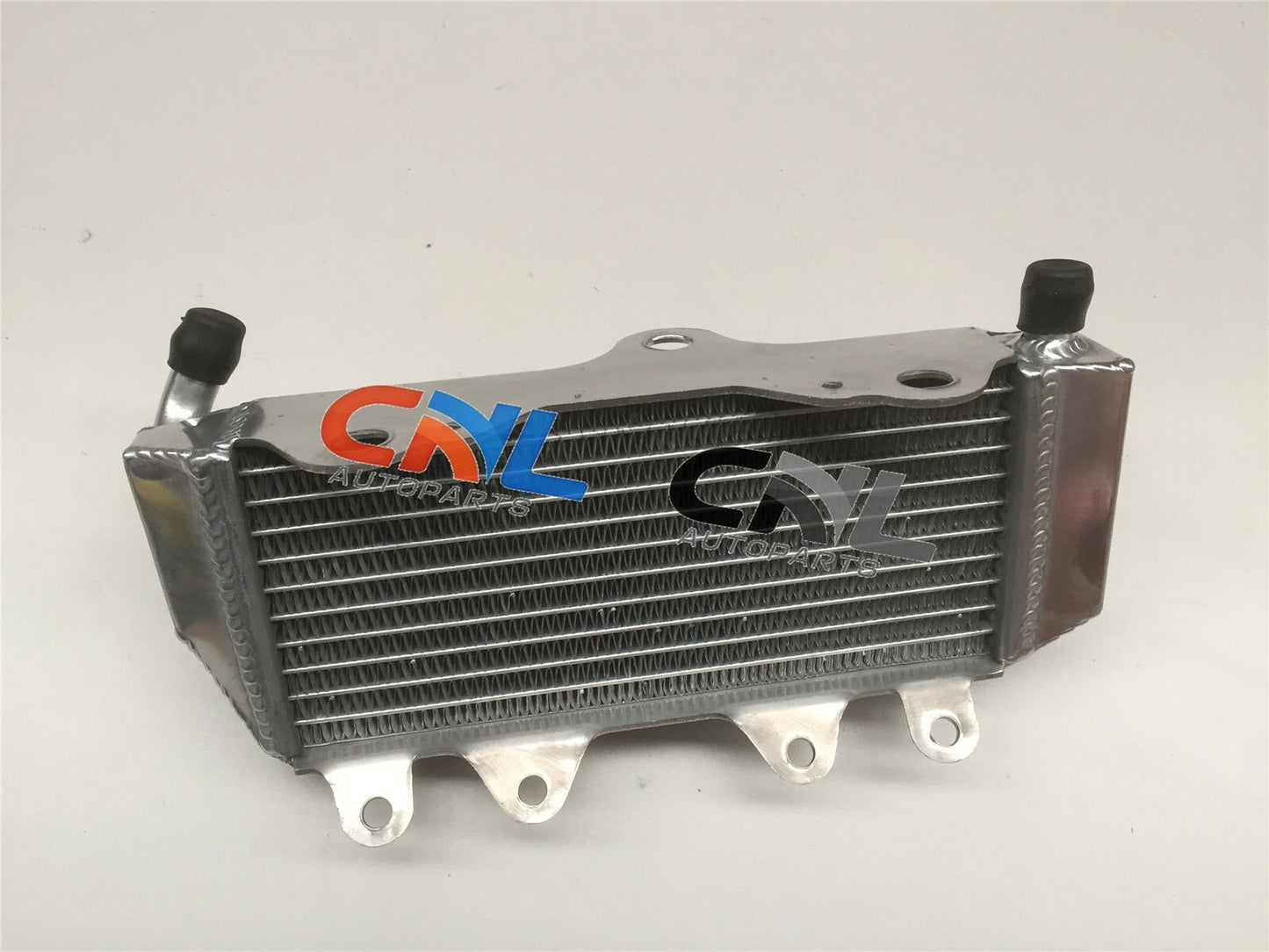 Aluminum Radiator & White Hoses for Yamaha YZ125 (2002-2004)