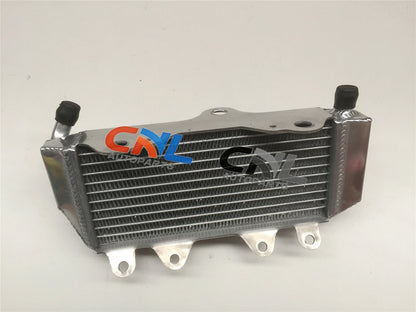 Aluminum Radiator & White Hoses for Yamaha YZ125 (2002-2004)