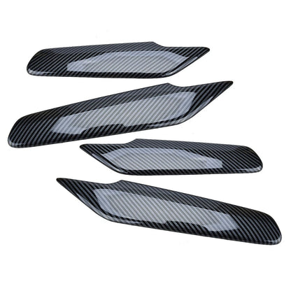 4 x Carbon Fiber Style Window Switch Armrest Covers for Honda Civic (2022-2023)