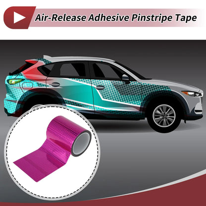 Pinstripe Tape 150mmx50m for Car, Motorcycle & Boat Laser Purple