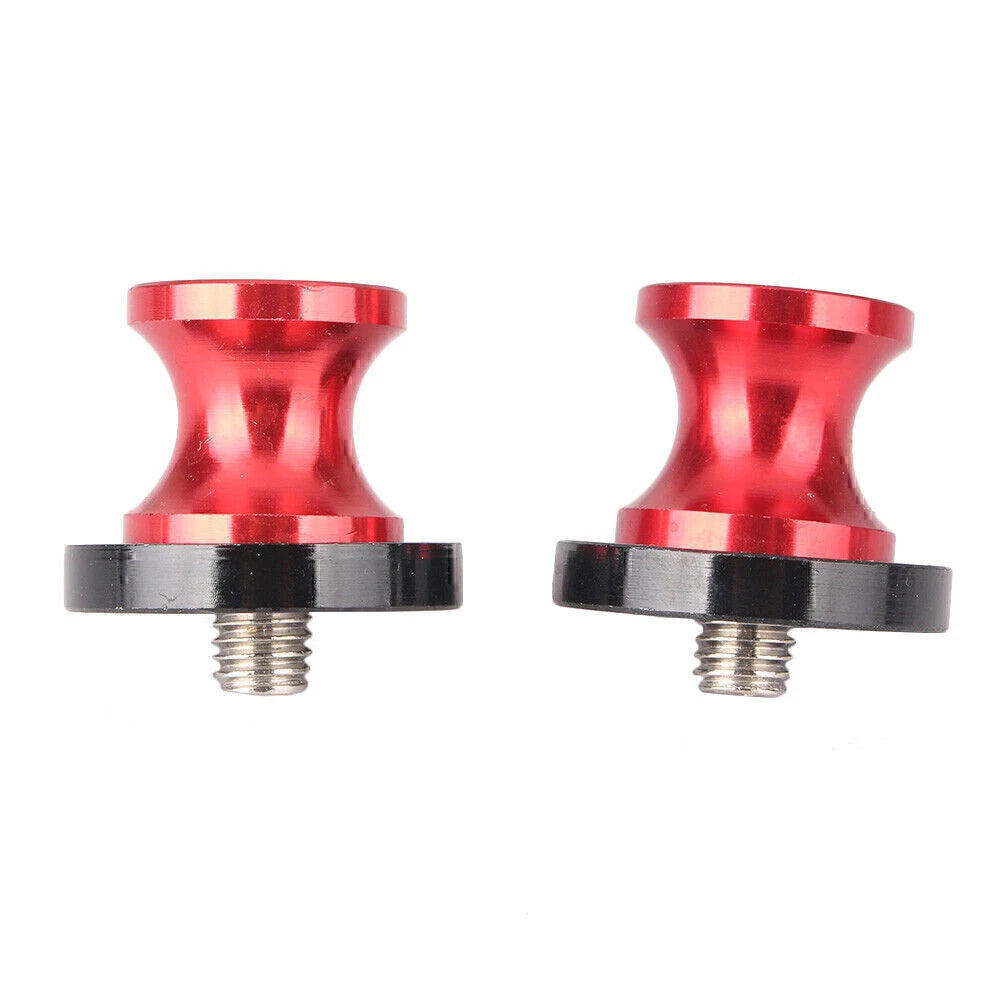 8mm Swingarm Sliders Spools Red for Honda Suzuki Ducati Motorcycles