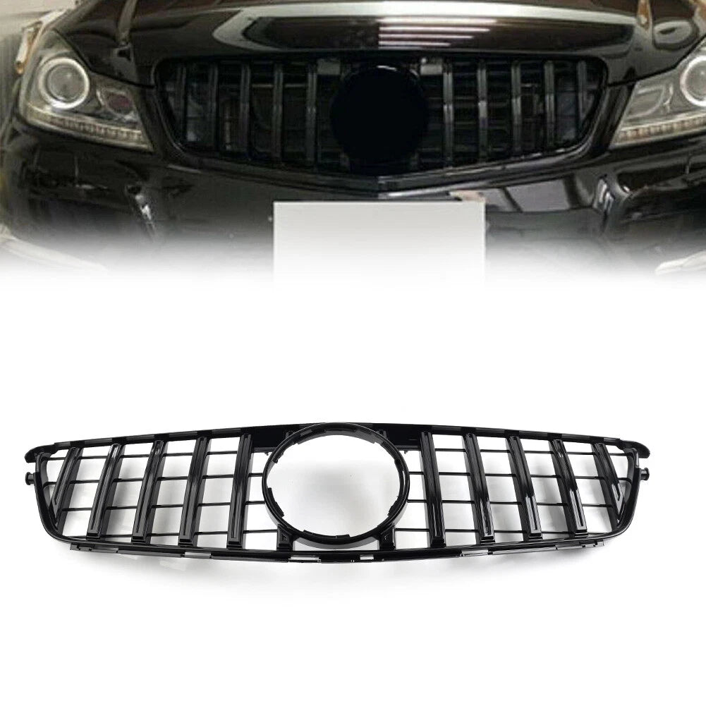 GTR Style Front Bumper Grille for Benz C Class W204 (2007-2014)