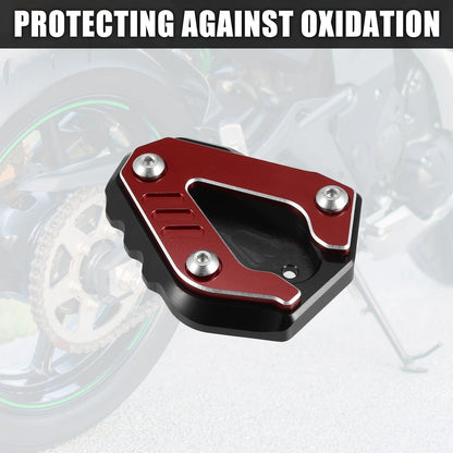 Set Aluminum Alloy Motorcycle Kickstand Pad for BMW S1000RR (2019–2023)