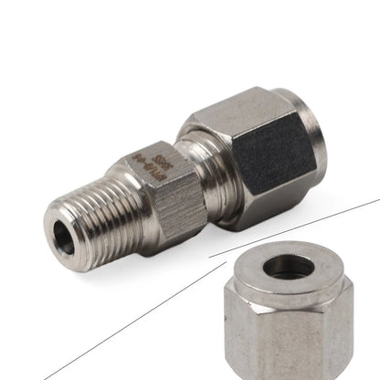 6mm OD 1/8" NPT Compression Fitting for Stainless Steel Tubing (2023)