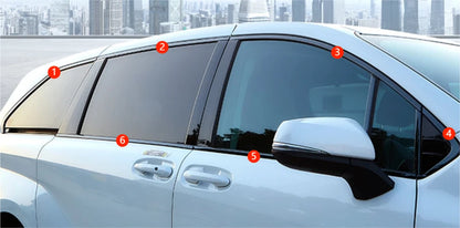 Window Molding Cover Trim for 2021-2023 Toyota Sienna (2021-2023)