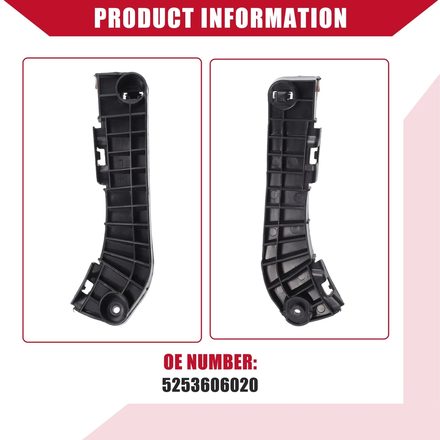 Front Left Bumper Bracket for Toyota Camry (2007-2011)