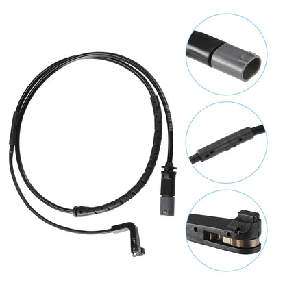 Rear Brake Pad Sensor for BMW X5 (2000-2006)  Plastic Rubber Black Gray