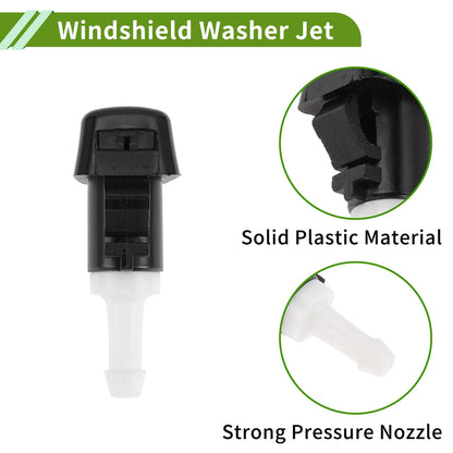 Windshield Washer Nozzle & Hose Connector for Mitsubishi