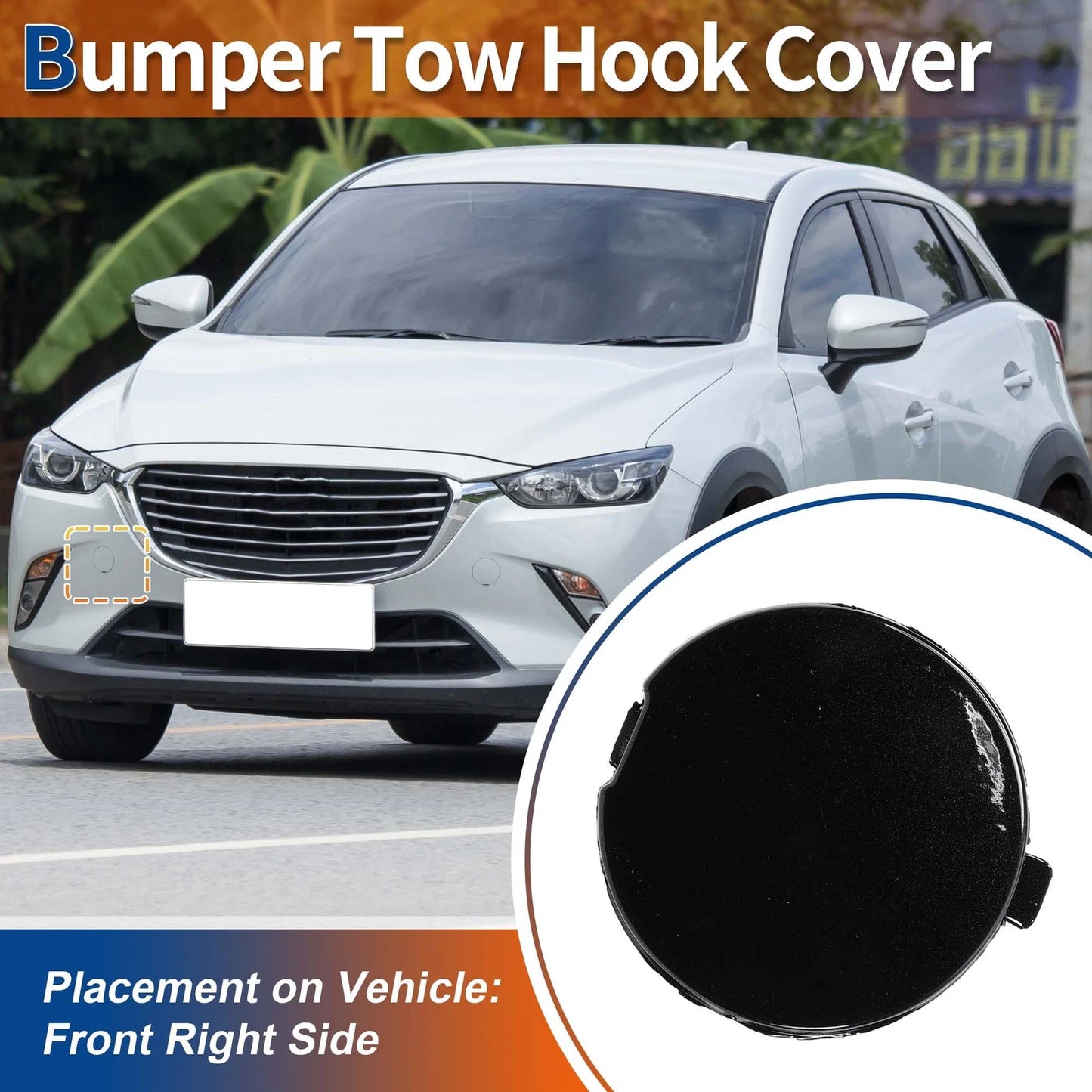 Tow Hook Cover for Mazda CX-3 (2016-2021)