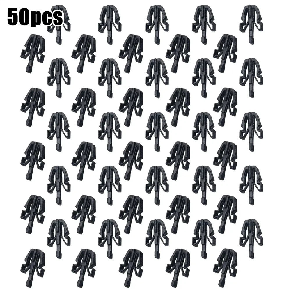 50Pcs Nylon Grille Clips for Honda, Mitsubishi, Toyota, Mazda (Various Years)