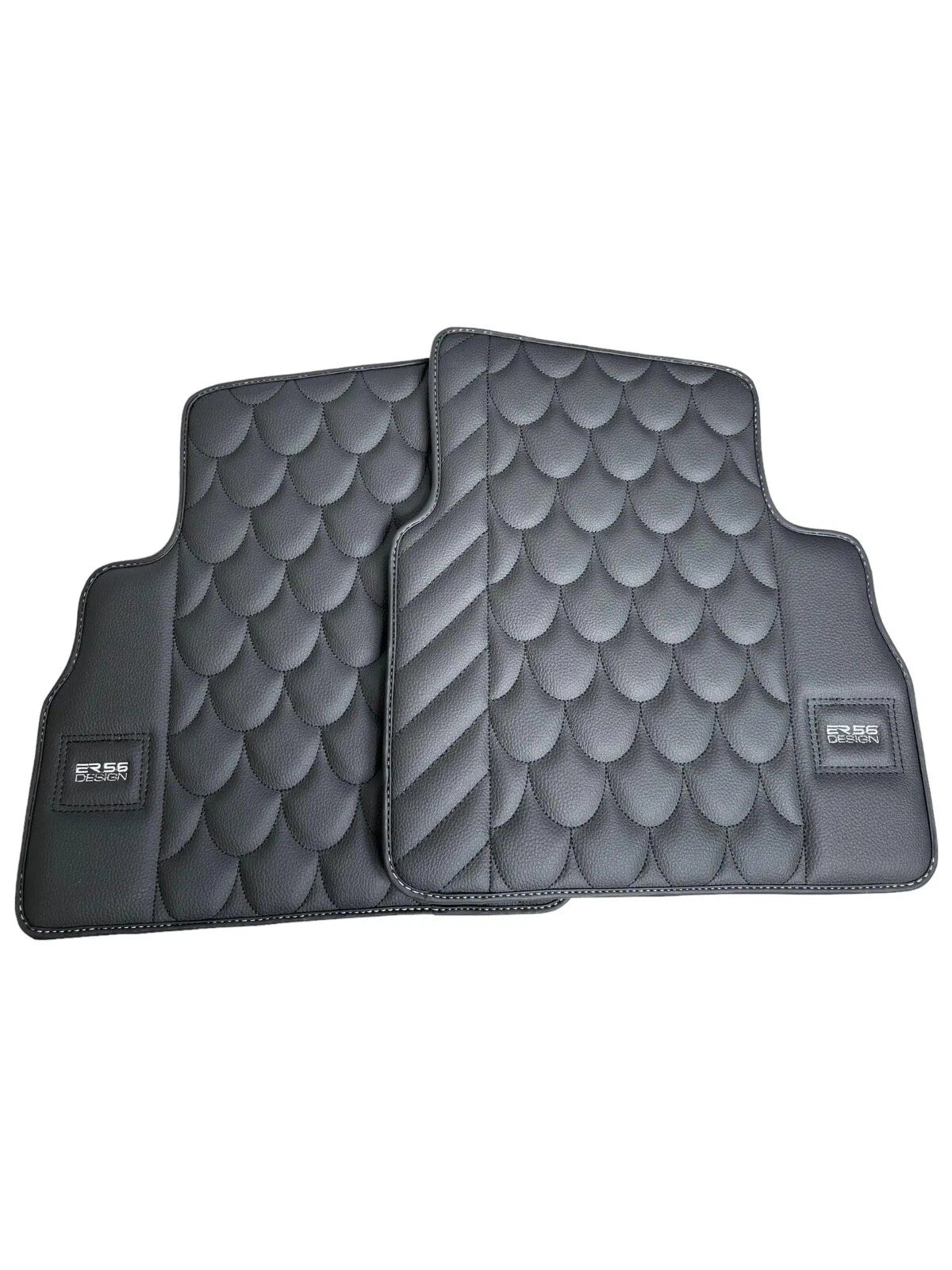 Black Leather Floor Mats for Mercedes Benz G-Class W463 (2018-2023)