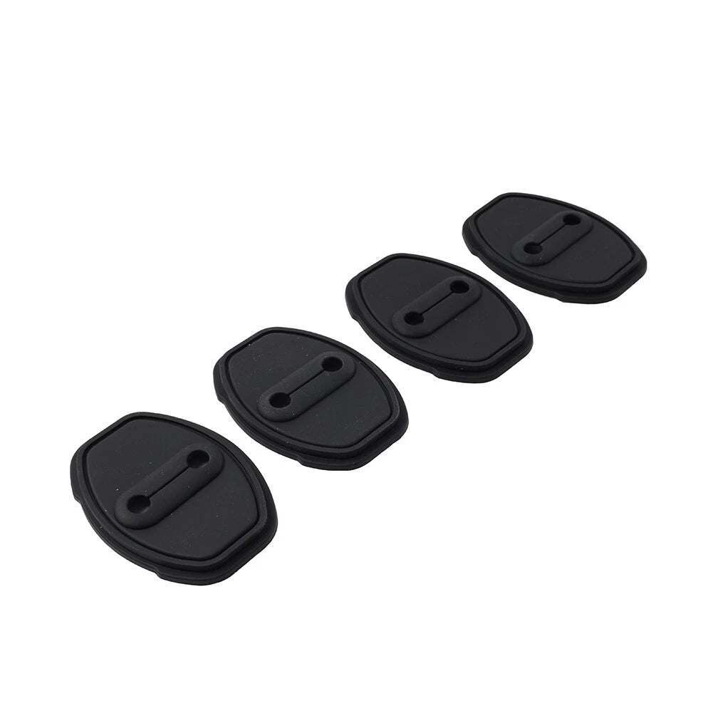 Blk Door Lock Protective Cover for Audi A3 A4 TT S3 S4 VW Golf Passat Tiguan
