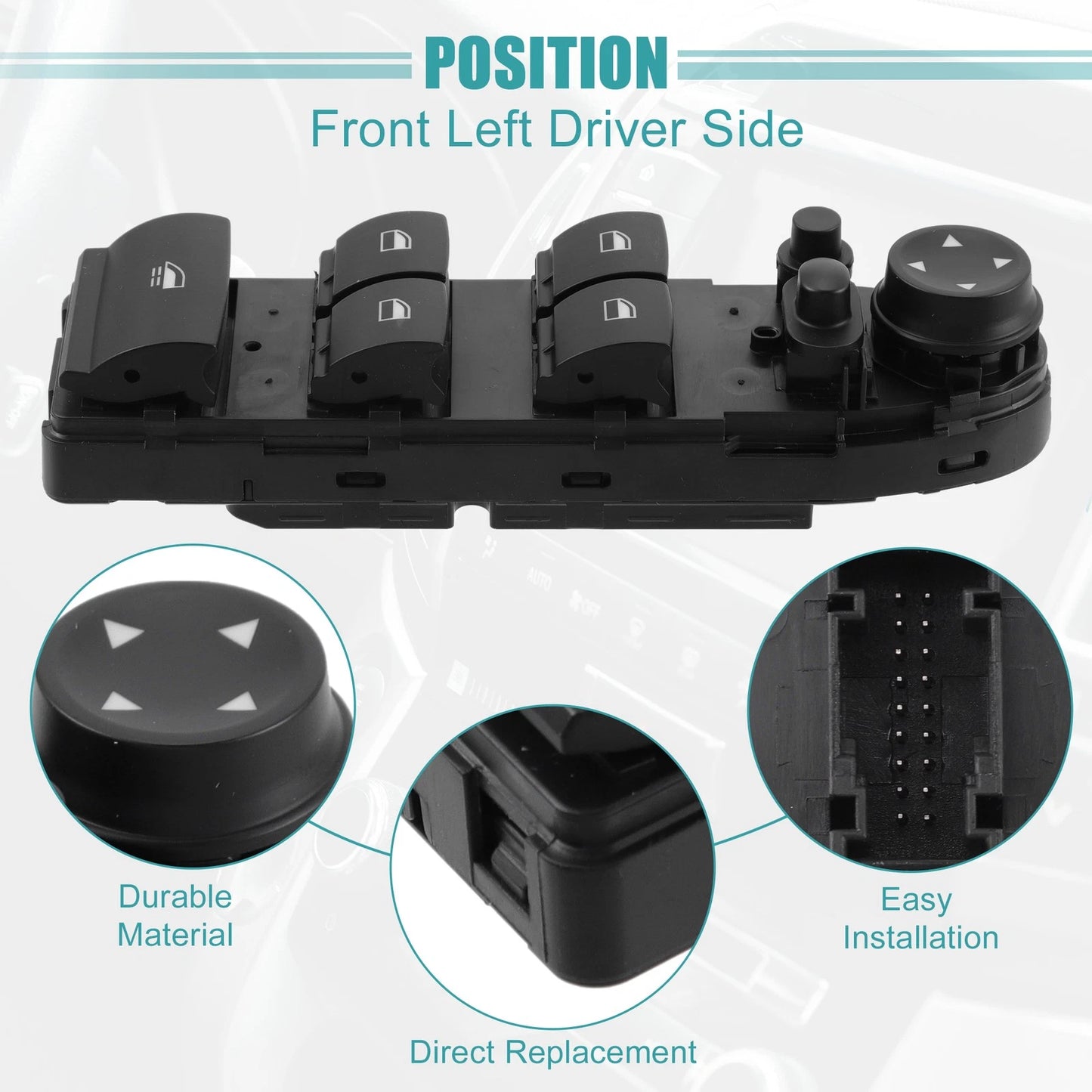 Master Power Window Switch for BMW M3 (2001-2006)