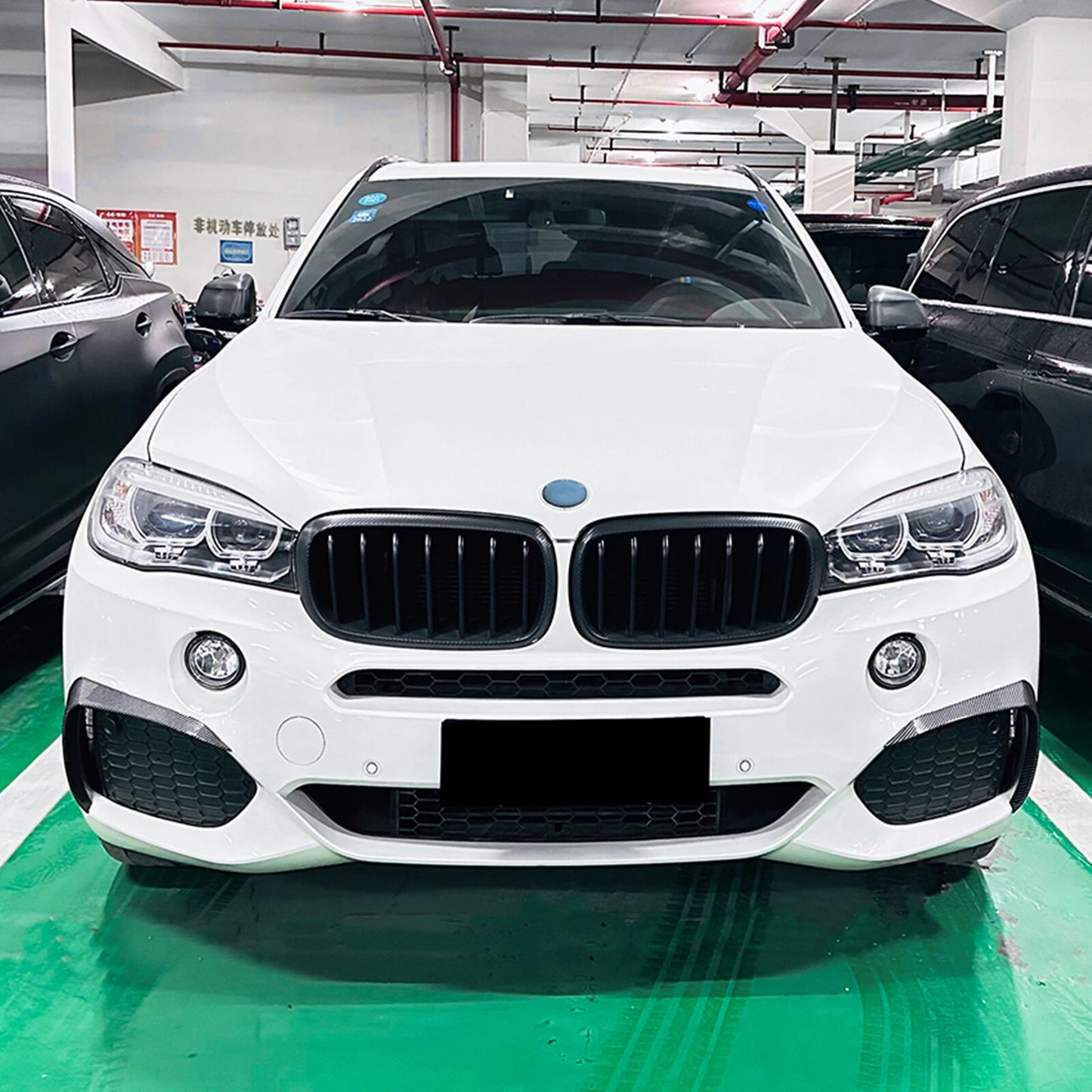 Carbon Style Side Air Vent Trim for BMW X5 F15 M Sport (2014-2018)