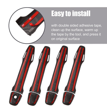 4 x Exterior Door Handle Covers for Subaru Outback Legacy WRX Forester (2015-2022)