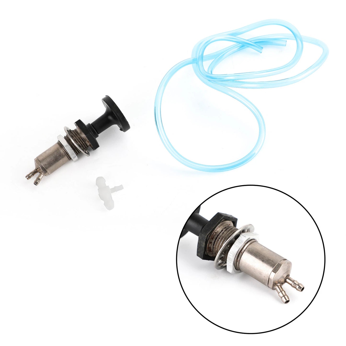 Fuel Primer Plunger Pump Kit for Yamaha Kawasaki Polaris Snowmobile/ATV (2000-2023)