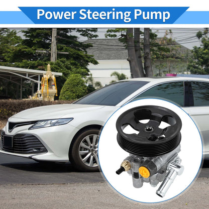 1pcs Power Steering Pump with Pulley for Toyota Camry Avalon