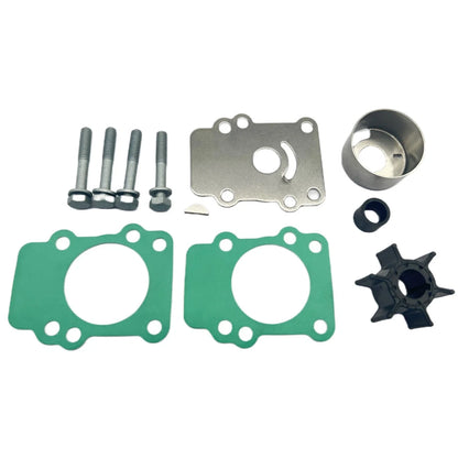 Water Pump Impeller Kit for Yamaha 9.9 15hp 2-Stroke Outboard Motor