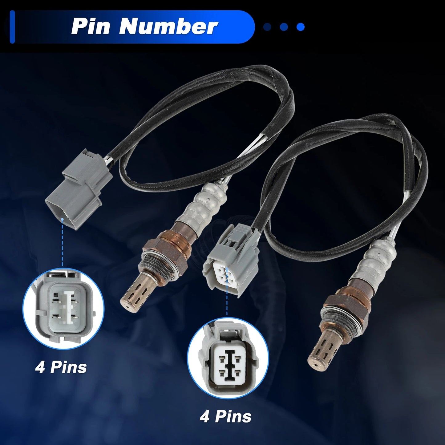Oxygen Sensors  for Honda Civic 1.7 L4 (2001-2005)