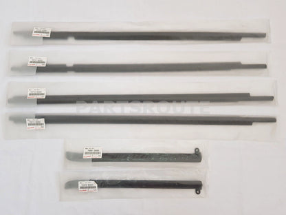 Quarter & Door Belt Moulding Matte Black for Toyota Prado GX470 (2003–2009)
