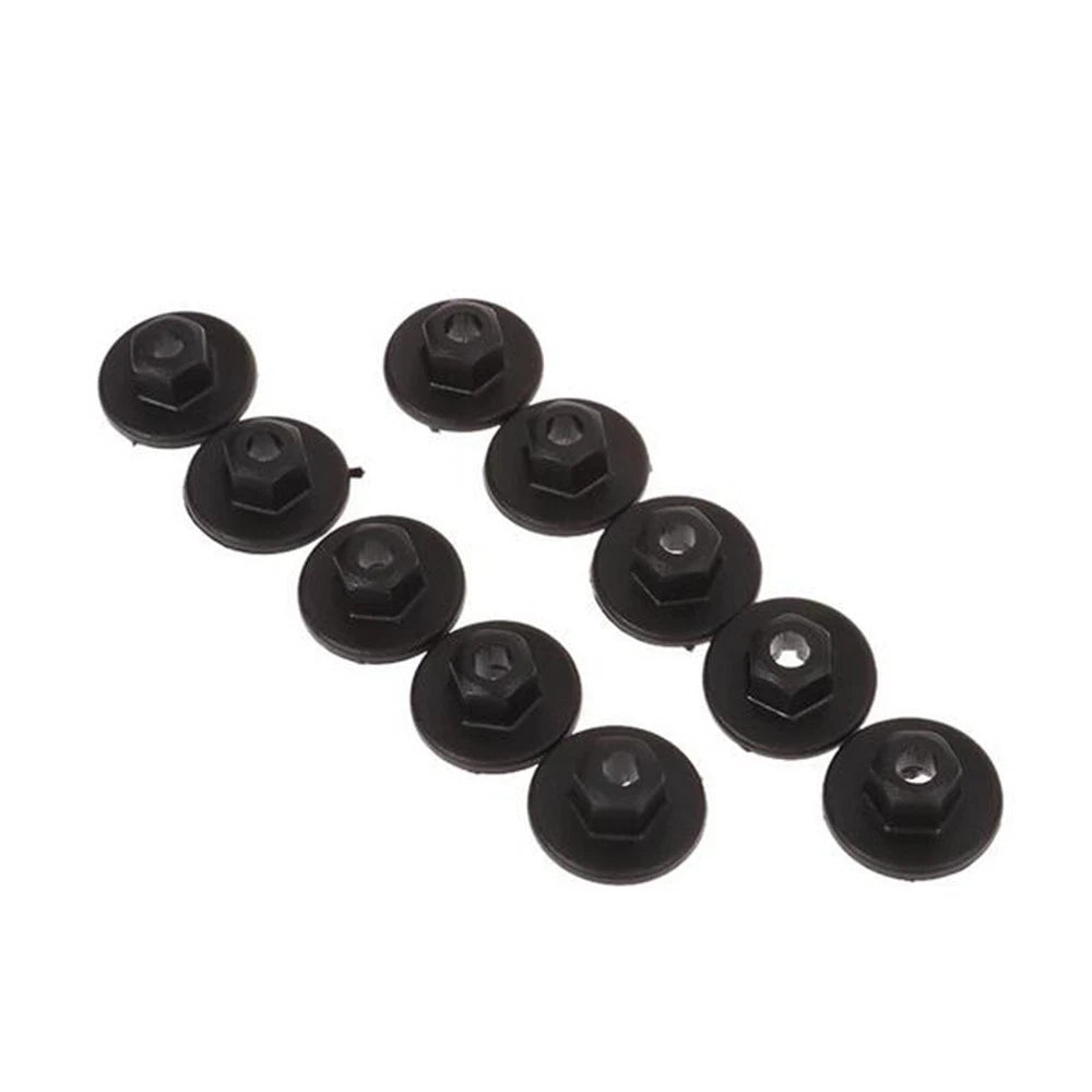 10 Pcs Black Car Retainer Clips for BMW X3 X5 X6 (2004-2010)