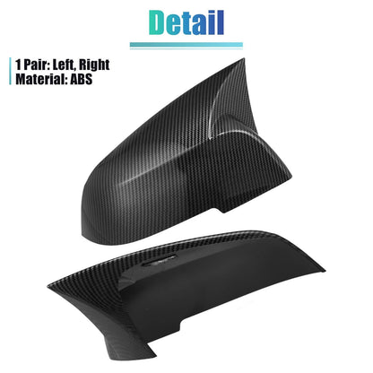 Carbon Fiber Pattern Side Mirror Cover for BMW 3 Series (2012-2019)