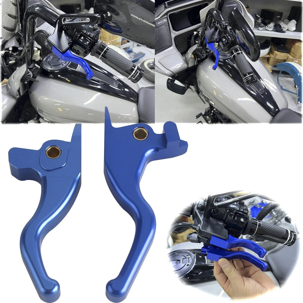 5.4'' & 5.9'' Brake Clutch Levers for Harley Softail Fat Boy FLSTFBS (2017)