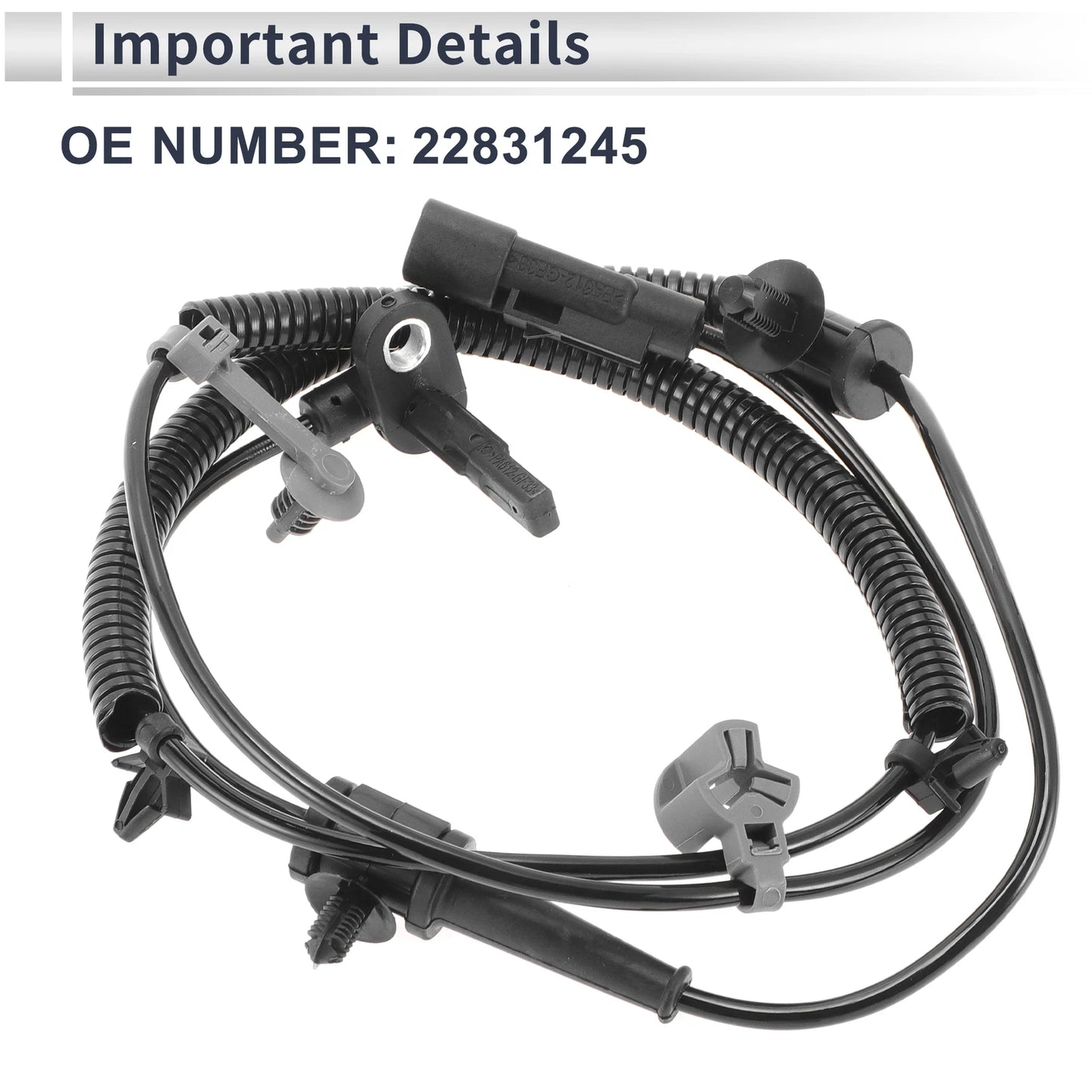 ABS Wheel Speed Sensor for Chevrolet Malibu Rear Left (2013-2015)