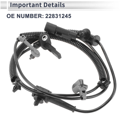 ABS Wheel Speed Sensor for Chevrolet Malibu Rear Left (2013-2015)