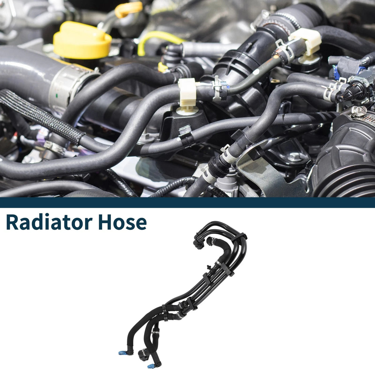 Radiator Hose No.LR093990 for Land Rover Range Rover Velar (2018-2023)
